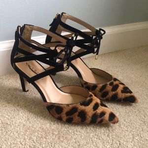 Talbots leopard heels